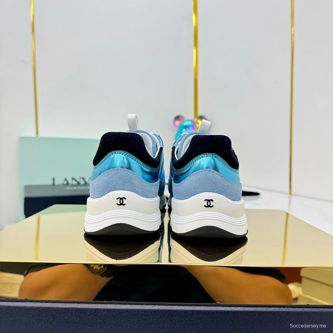 شانيل 2025 شانيل 2025 حذاء رياضي كاجوال بنعل مكتنزة - LY00310