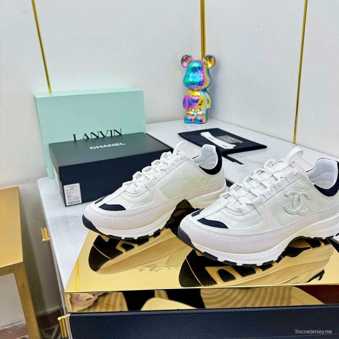 شانيل 2025 شانيل 2025 حذاء رياضي كاجوال سميك ذو نعل سميك - LY00310