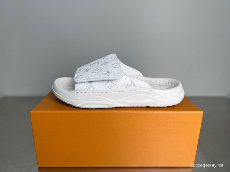 حذاء بغل من لويس فويتون ميامي مع إغلاق بخطاف وحلقة - YC