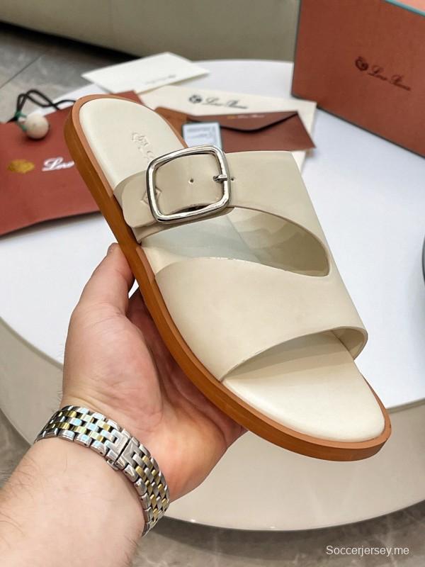 شباشب لورو بيانا 2025 SS للرجال لربيع وصيف 2025 للرجال بخياطة عالية الجودة ونعل أصلي - AS00250