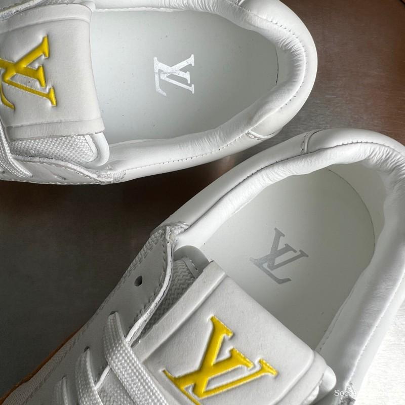 حذاء كاجوال للرجال من جلد العجل من جلد العجل من ليف رن اواي من جلد العجل برباط عند الأصابع المستديرة