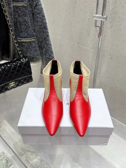 صندل بكعب شبكي بكعب عالٍ شبكي بكعب عالٍ من طراز ريترو 2025 من ثيرو 2025 - KFY00320