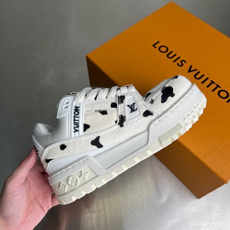 ليف 2025/س 2025/س سنيكرز بشعار توقيعات جلدية - YC