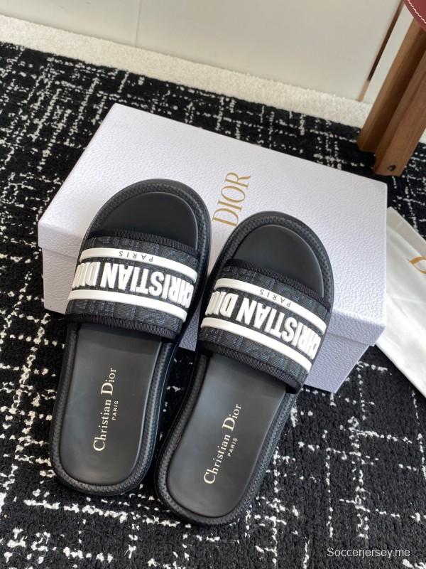 أحدث صنادل ديور لربيع وصيف 2025 لربيع وصيف 2025 ذات نعل رغوي خفيف الوزن - KFY00260