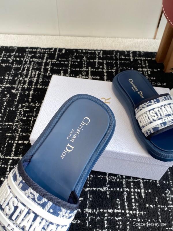 أحدث صنادل ديور لربيع وصيف 2025 لربيع وصيف 2025 ذات نعل رغوي خفيف للغاية - KFY00260