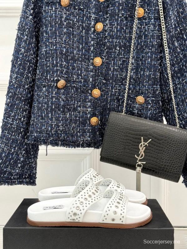 صندل ألايا لربيع وصيف 2025 كاجوال بقصّة الليزر - KFY00260