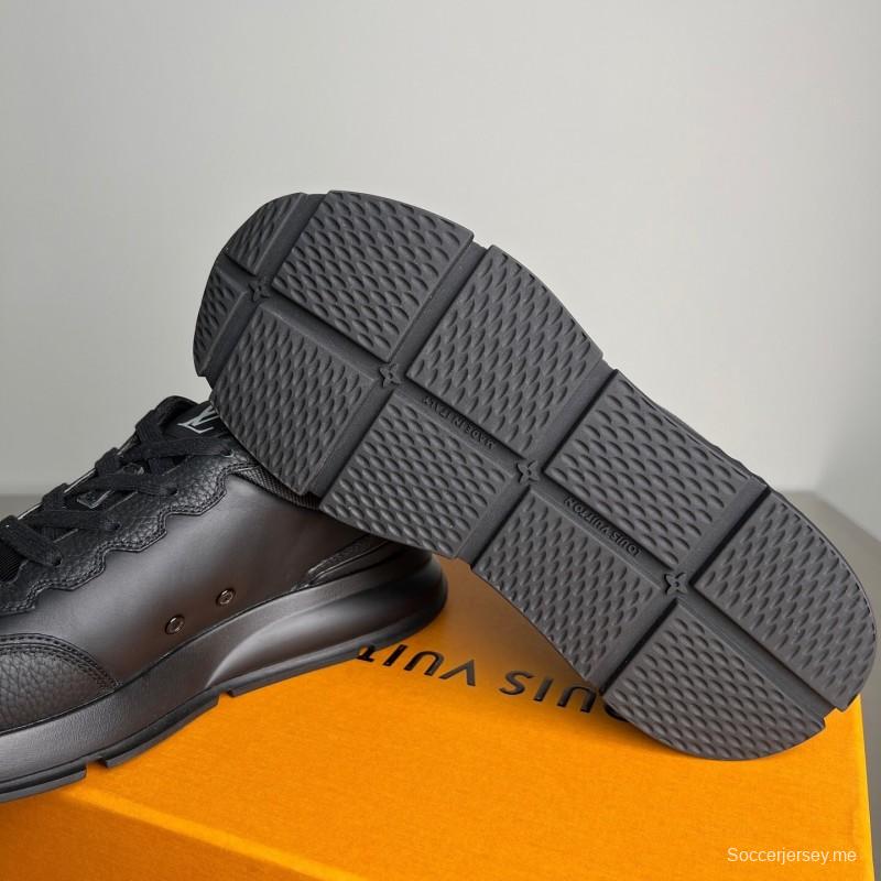 حذاء كاجوال كلاسيكي من الجلد الكلاسيكي برباط عند الأصابع المستديرة - YC