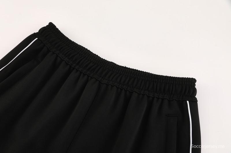 2025 أديداس 2025 جاكيت أحمر كامل بسحاب + بنطلون طويل