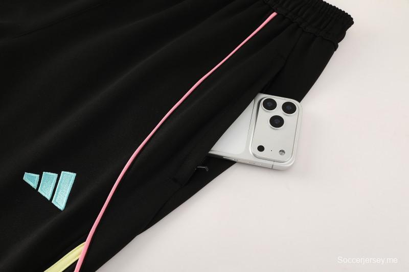 25/26 يوفنتوس جاكيت رياضي أبيض بسحاب كامل + بنطلون طويل + جاكيت يوفنتوس أبيض