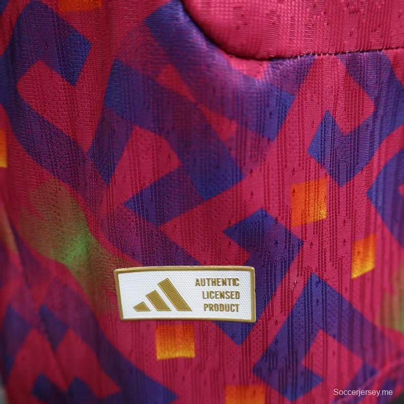 إصدار اللاعب 2026 قميص تدريب مكسيكو 2026 وردي اللون الوردي