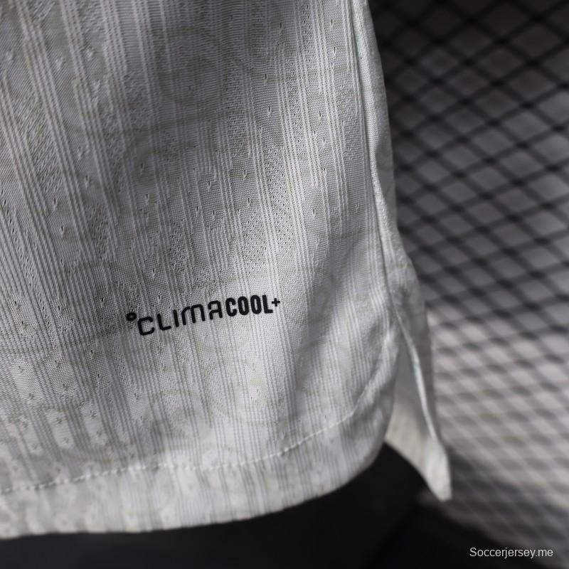 2026 نسخة اللاعب 2026 قميص منتخب إسبانيا خارج الديار أوف وايت