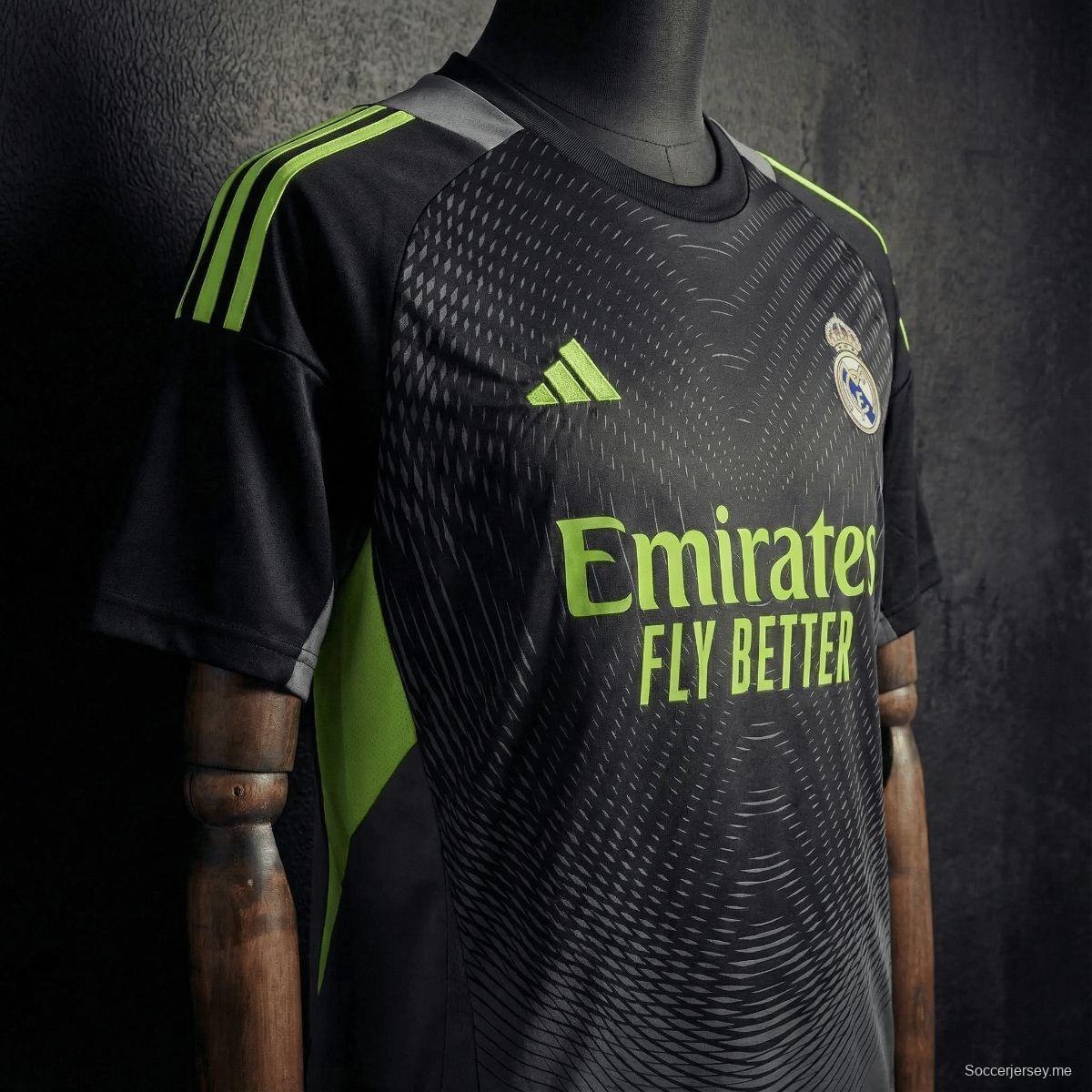 25/26 قميص حارس مرمى ريال مدريد رمادي