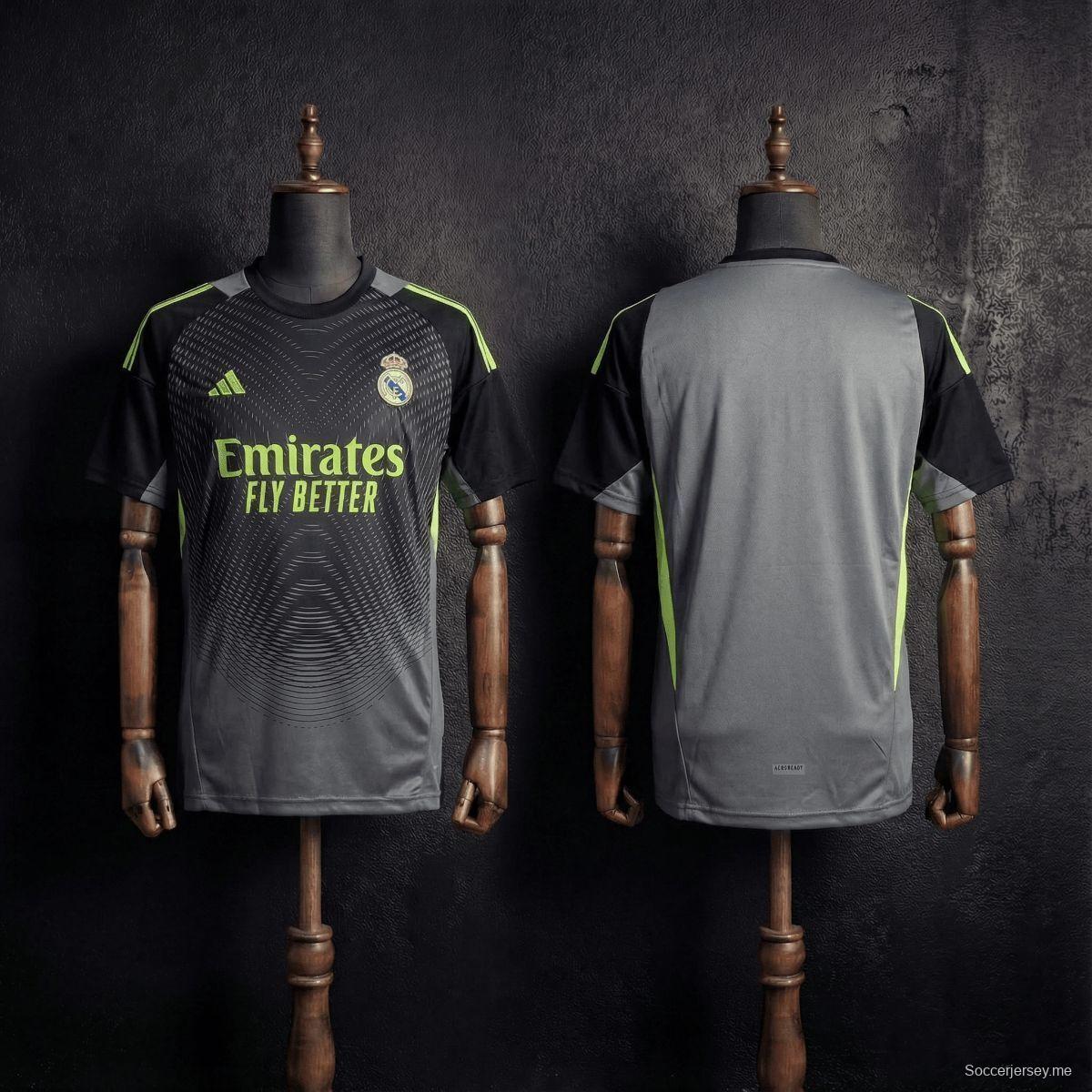 25/26 قميص حارس مرمى ريال مدريد رمادي