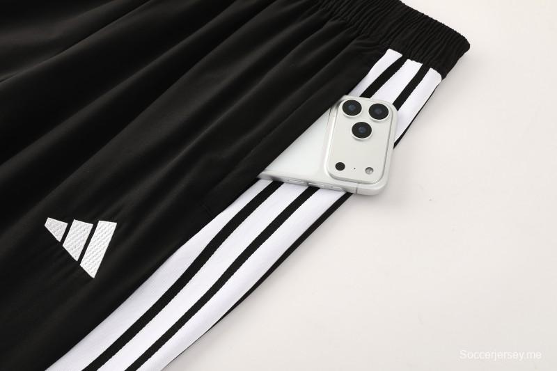 2026 ألمانيا سترة واقية من الرياح سوداء + بنطال طويل