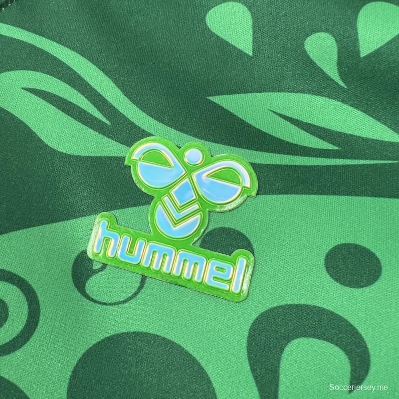 2025/26 قميص رجالي طويل الأكمام لفريق ريال بيتيس قبل المباراة