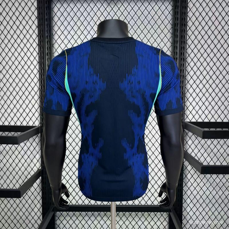 قميص البرازيل للرجال خارج أرضهم في كأس العالم 2026 (نسخة اللاعبين)