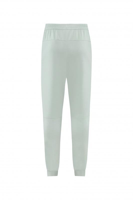 26/27 بدلة رياضية من إنتر ميلان بلون أخضر فاتح مع سحاب كامل وغطاء للرأس + بنطال طويل