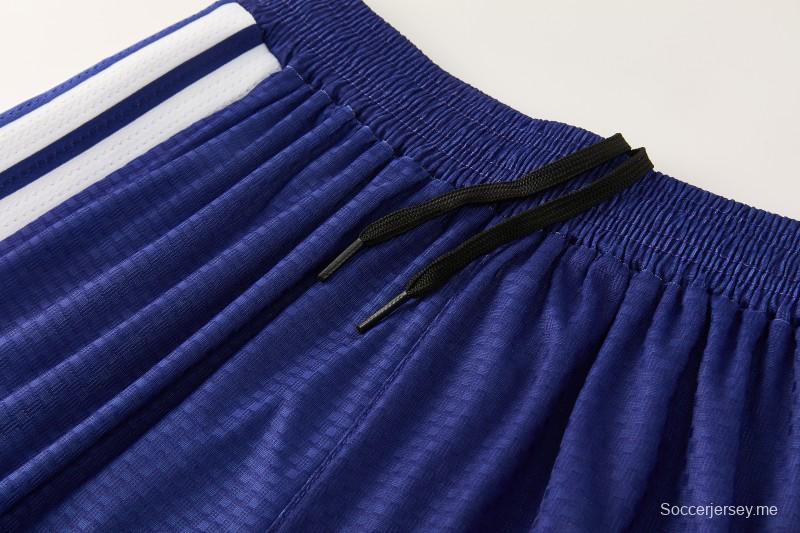 26/27 اليابان  أزرق  قميص بأكمام قصيرة + شورت كرة قدم