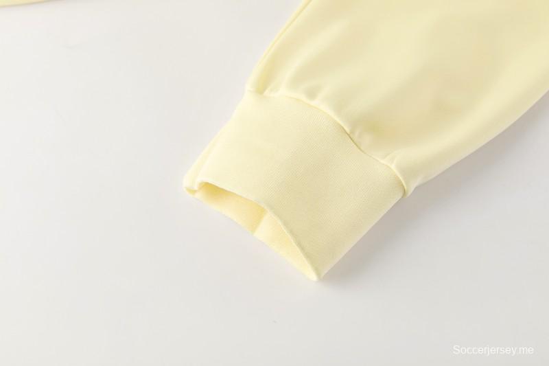 2026  سترة بأزرار كاملة + بنطال طويل من Adidas بلون المشمش