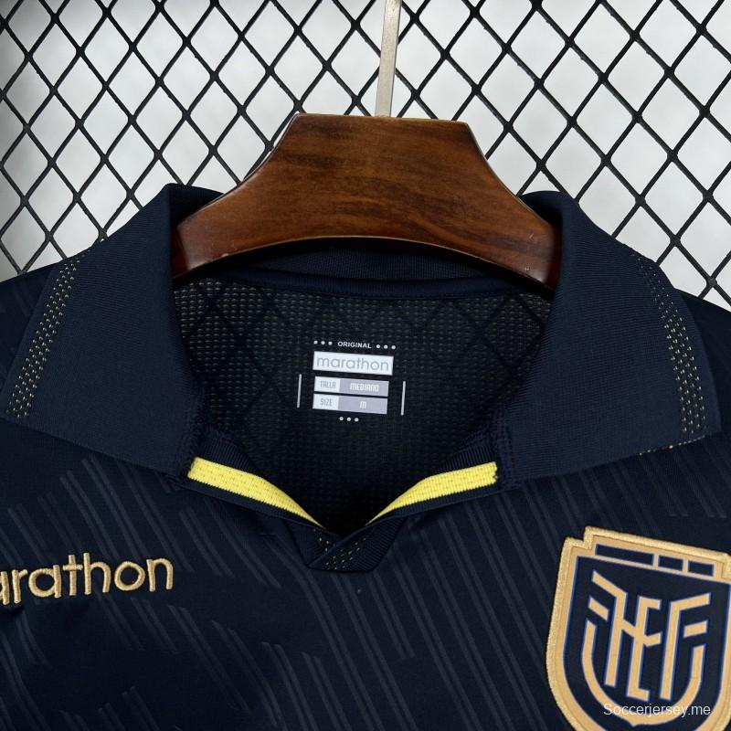 قميص إكوادور للرجال للمباريات خارج أرضهم في كأس العالم 2026