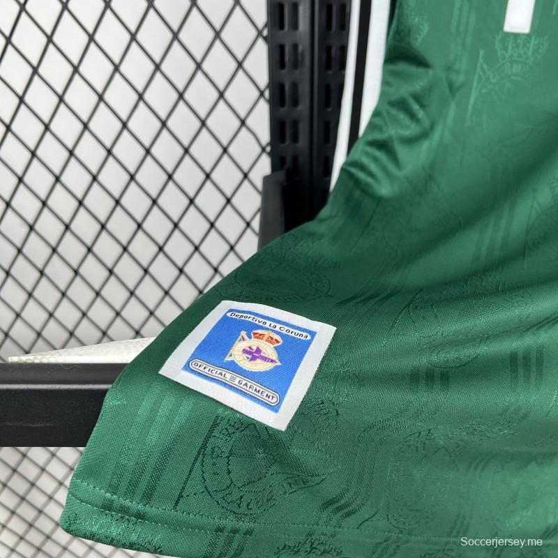 قميص ديبورتيفو لا كورونيا ذو الأكمام الطويلة للمباريات الخارجية لموسم 1999/2000