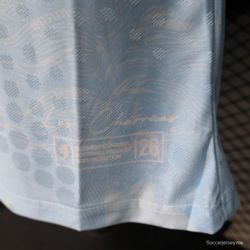 قميص أوروغواي للعب على أرضها - إصدار خاص باللون الأزرق الفاتح - إصدار اللاعب 2026