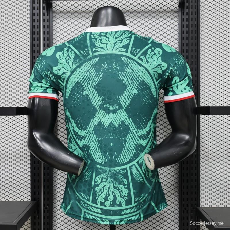 قميص اللاعب الإصدار 2026 المكسيك الأخضر الداكن - إصدار خاص
