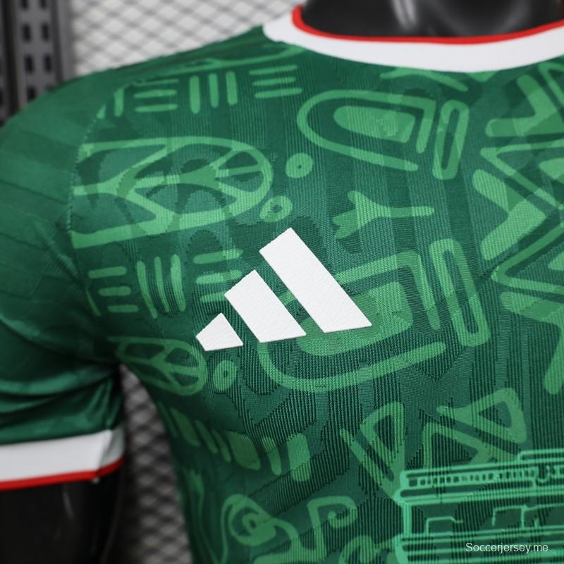 قميص اللاعب الإصدار 2026، الإصدار الخاص بالمكسيك، باللون الأخضر