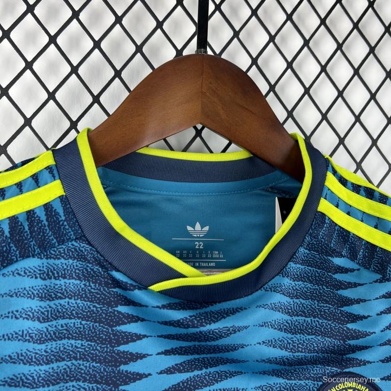 الزي الخارجي لفريق كولومبيا للأطفال في كأس العالم 2026