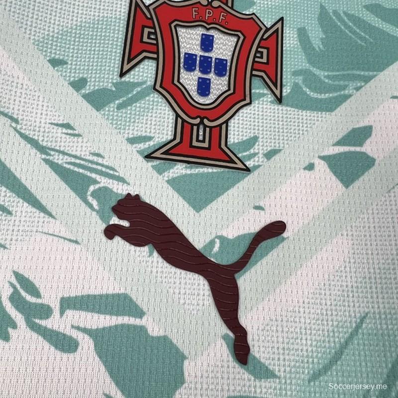 قميص كأس العالم 2026 للرجال للمنتخب البرتغالي (قميص خارجي بأكمام طويلة)