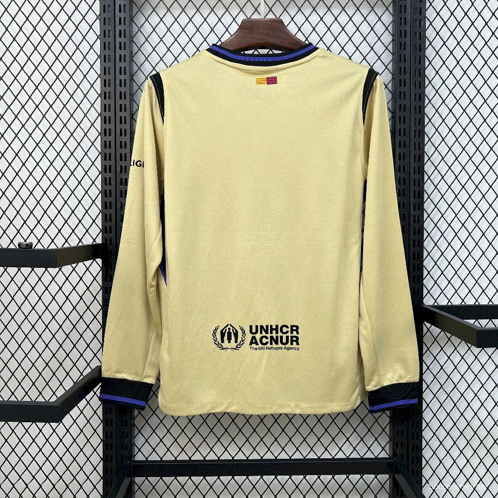 2025/26 قميص رجالي بأكمام طويلة للرجال من برشلونة