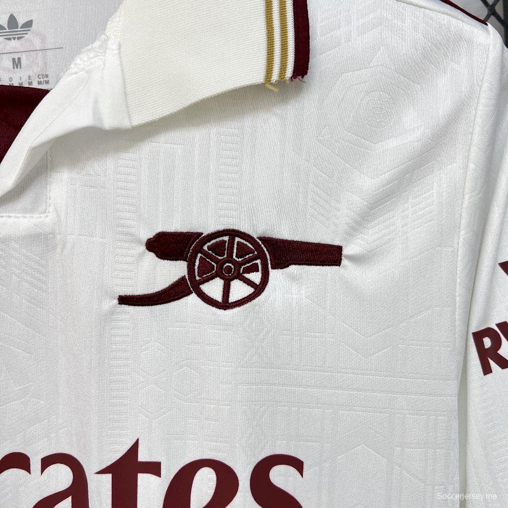 2025/26 قميص رجالي بأكمام طويلة للرجال من أرسنال الثالث