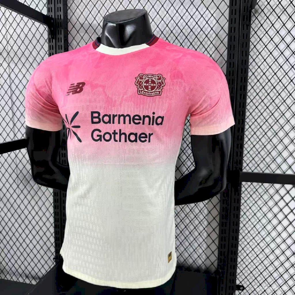 2025/26 نسخة اللاعب 2025/26 قميص فريق باير 04 ليفركوزن للرجال خارج ملعبه