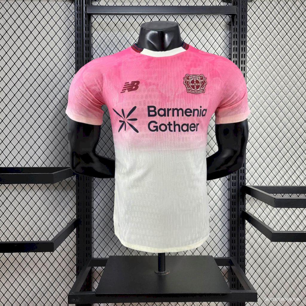 2025/26 نسخة اللاعب 2025/26 قميص فريق باير 04 ليفركوزن للرجال خارج ملعبه