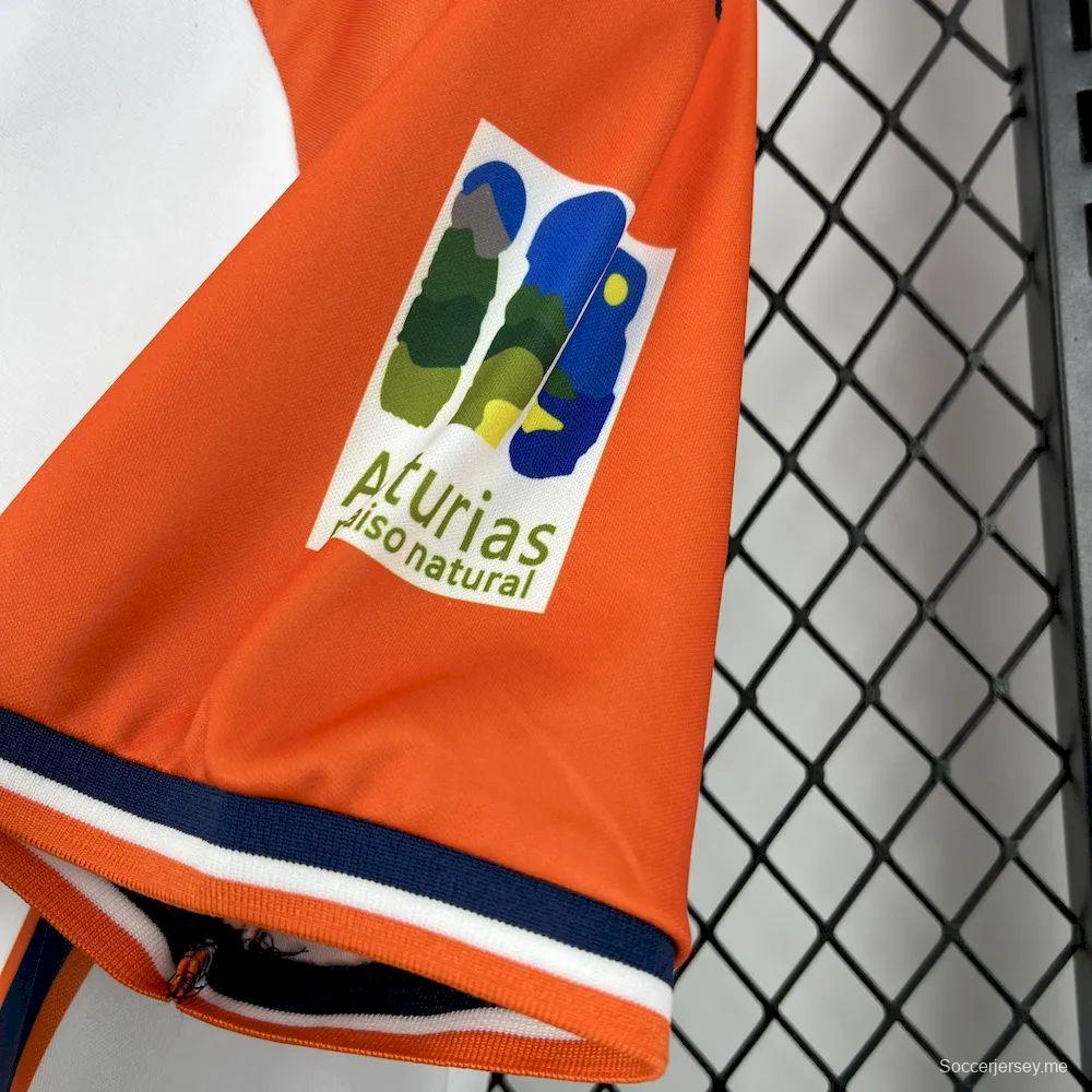 2000/01 قميص ريال أوفييدو أوفيدو الريترو الرجعي