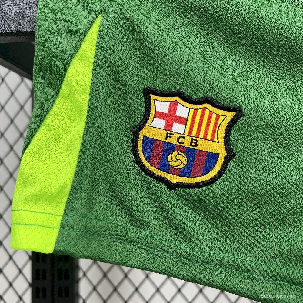 2025/25/26 طقم حراس مرمى برشلونة للأطفال