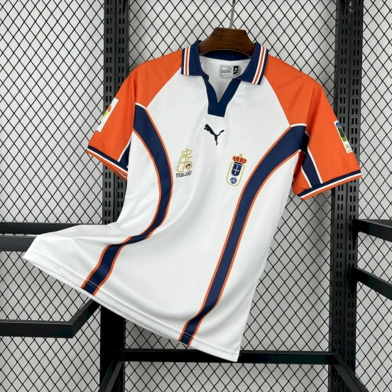 2000/01 قميص ريال أوفييدو أوفيدو الريترو الرجعي