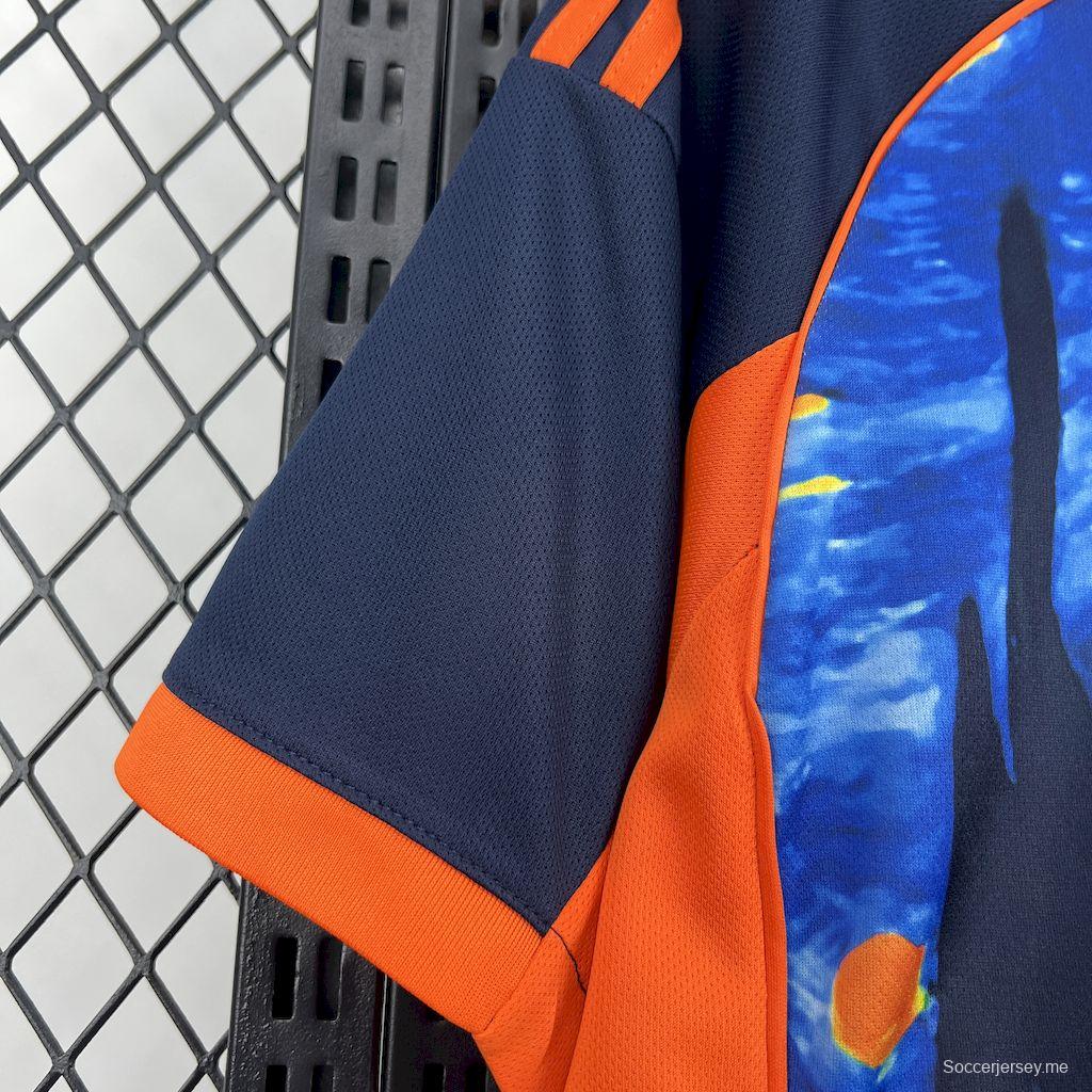 2025/26 قميص اياكس اكس فان جوخ للرجال إصدار الليلة المرصعة بالنجوم