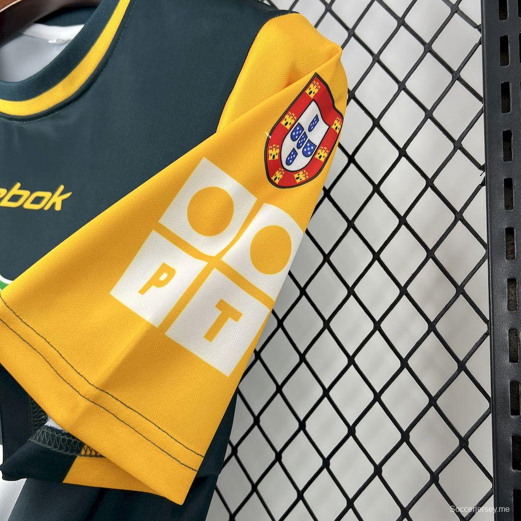 قميص سبورتنج سبورتينج سي بي ريترو 2002/2003 خارج الديار