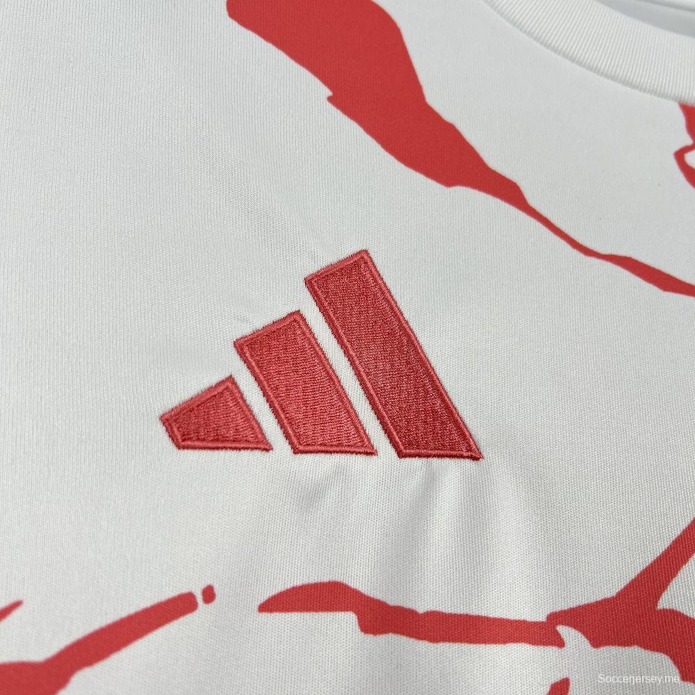 قميص ريال مدريد للرجال لموسم 2025/2026 قبل المباريات