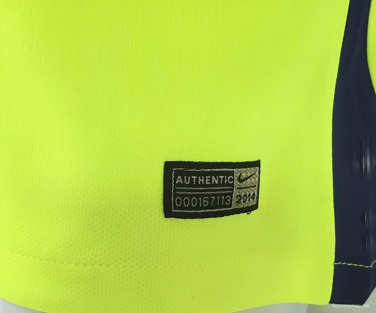 قميص أخضر ريترو 14/15 برشلونة الثالث الثالث
