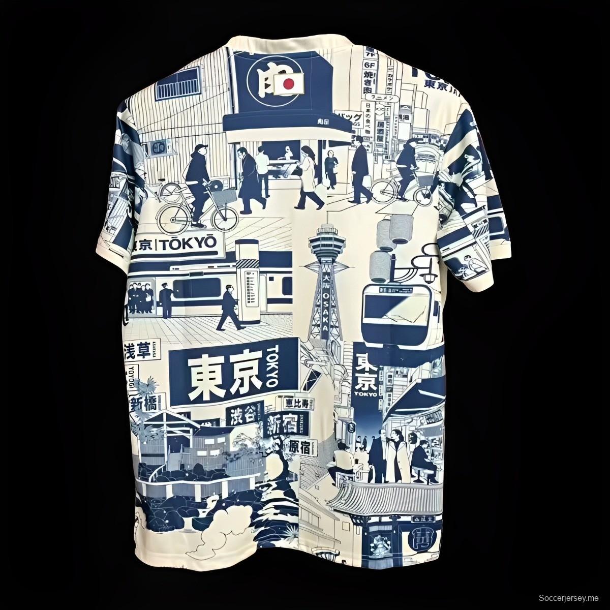 2024 قميص اليابان طوكيو بلو سبيشال جيرسي 2024

