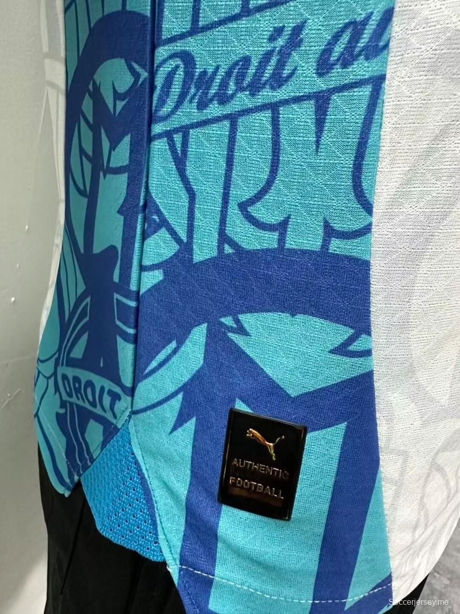 نسخة اللاعب 24/25 قميص أولمبيك مارسيليا الأساسي 24/25
