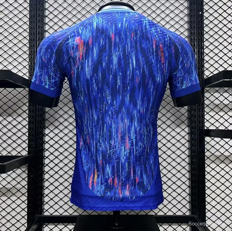 إصدار اللاعب 2024 قميص اليابان الأزرق الخاص 2024
