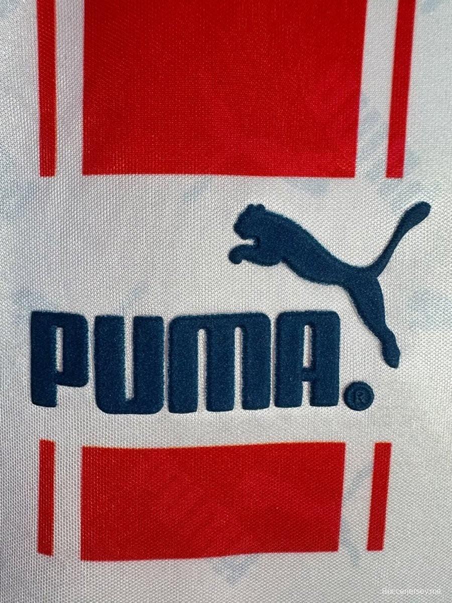 قميص ريترو 04/05 بأكمام طويلة الأكمام من أتلتيكو مدريد