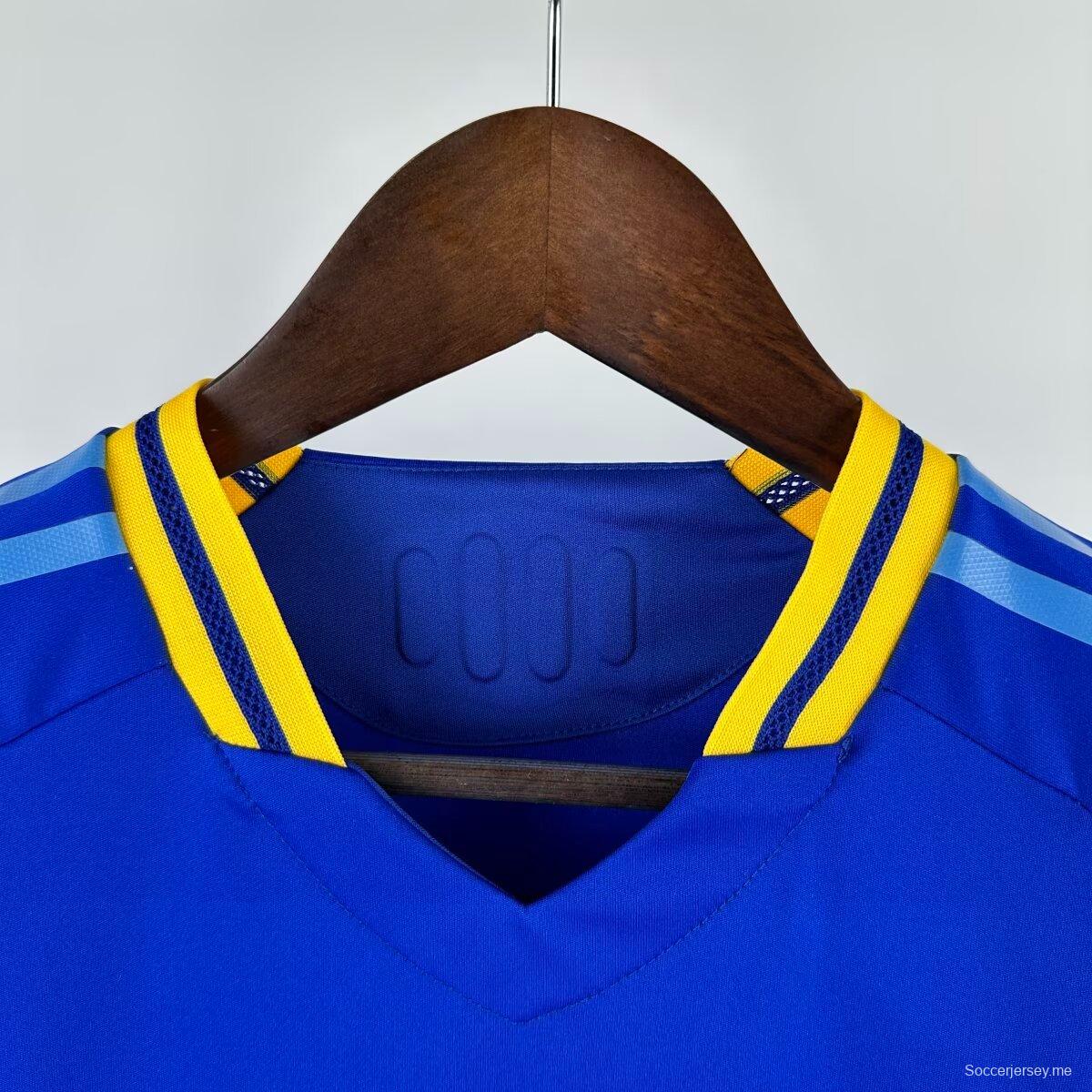 إصدار اللاعب 2025 قميص الأرجنتين الأزرق خارج الديار 2025