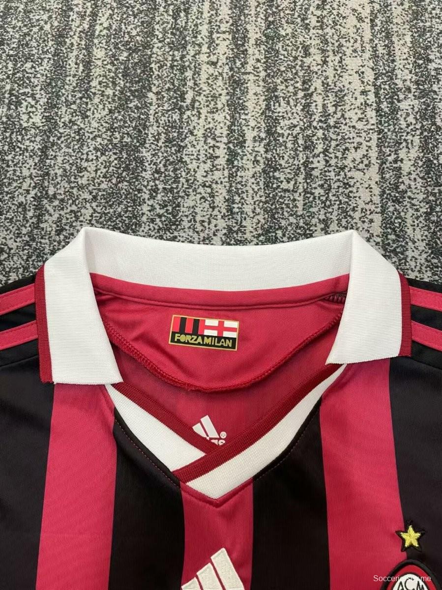 القميص الأساسي ريترو كيدز 09/10 ميلان 09/10 ميلان