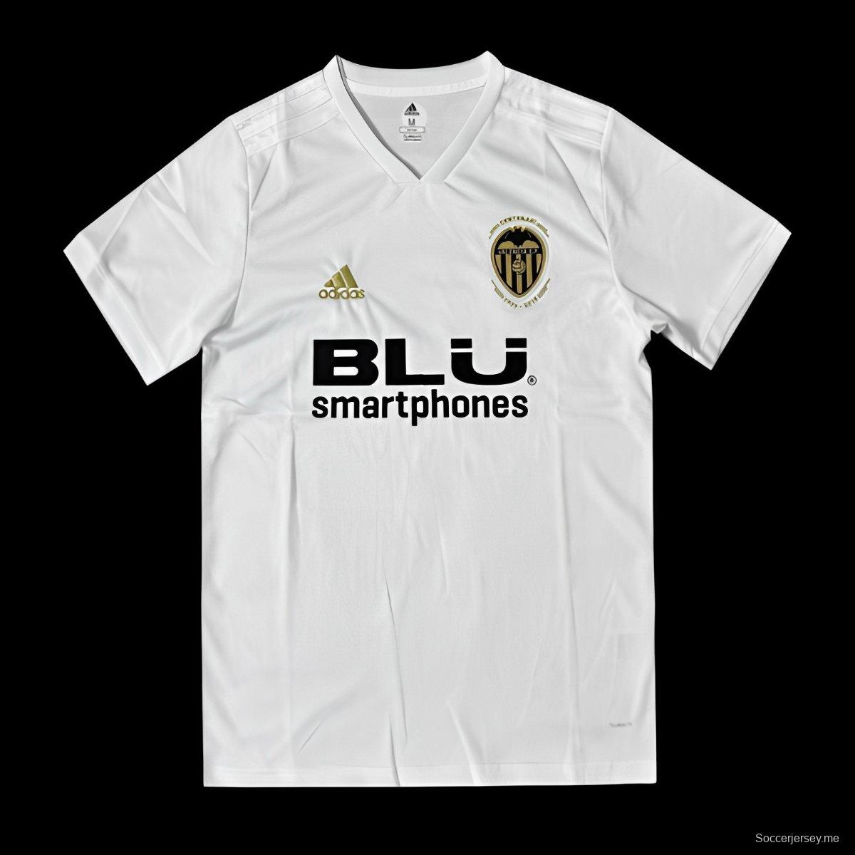 قميص فريق فالنسيا القديم 18/19 الذكرى المئوية لتأسيسه