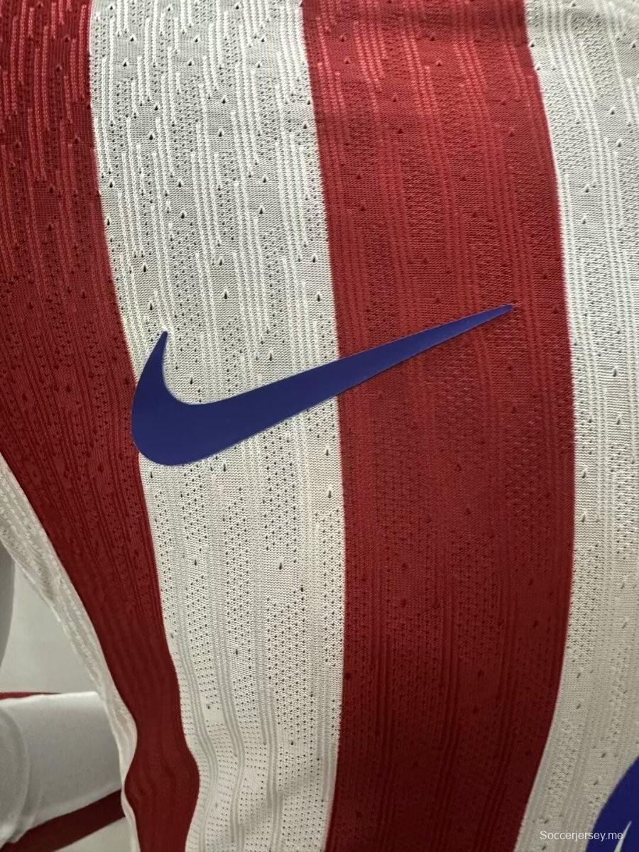 2025/26 نسخة اللاعب 2025/26 قميص بأكمام طويلة الأكمام من أتلتيكو مدريد