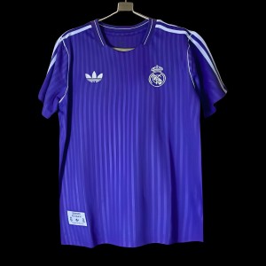 25/26 قميص ريال مدريد أديداس الأيقونة البنفسجي الأصلي من أديداس